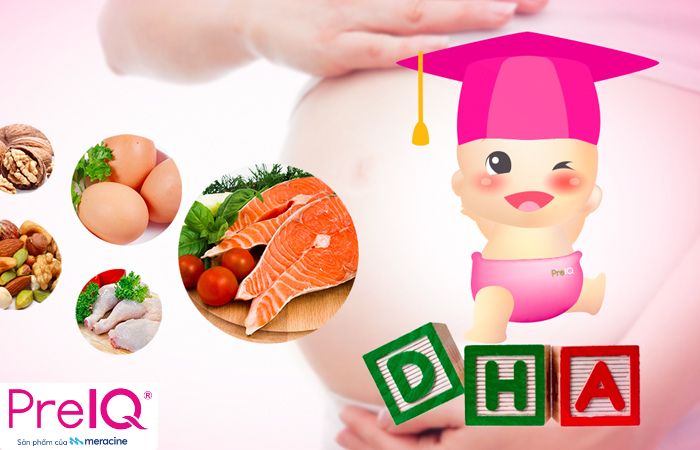Mẹ bầu nên bổ sung DHA mỗi ngày để đảm bảo cho quá trình phát triển của thai nhi